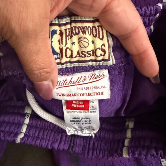 Mitchell & Ness NBA Toronto Raptors Hardwood Classics Shorts Youth L - Picture 4 of 5